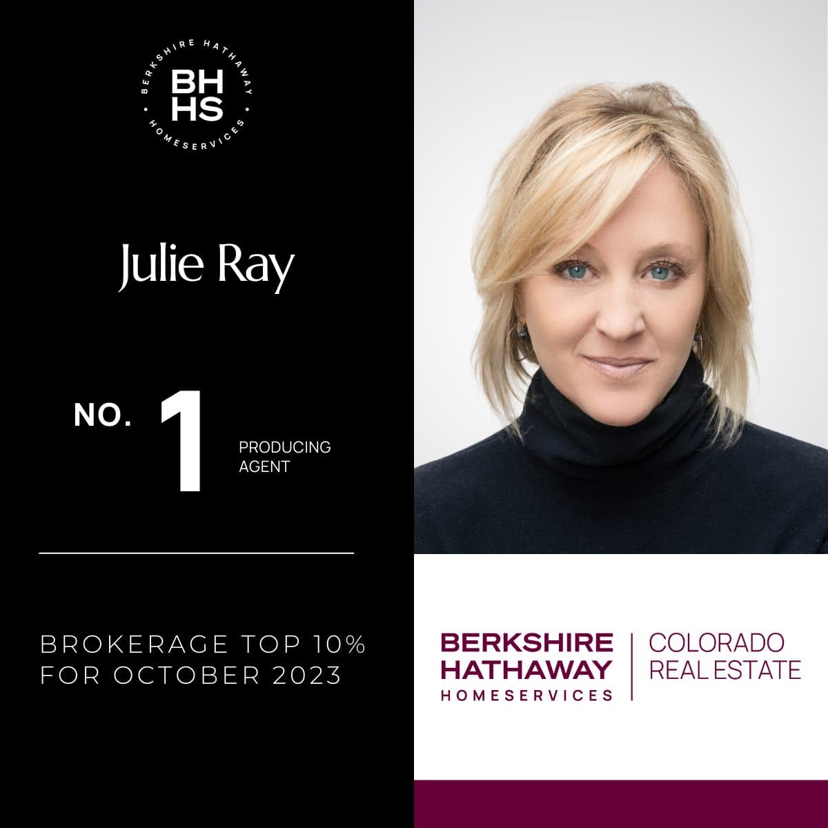 No. 1 Producing Agent — BHHS Colorado Real Estate